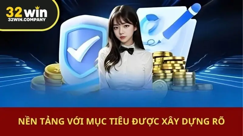 Nền tảng với mục tiêu được xây dựng rõ